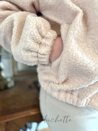 Veste Sherpa Louise • Beige