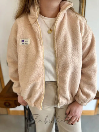 Veste Sherpa Louise • Beige