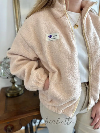 Veste Sherpa Louise • Beige